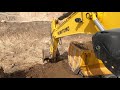 sumıtomo Excavator I loaded soil on trucks