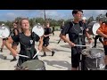 2023 Vandegrift High School Drumline - Last Rehearsal Runthrough