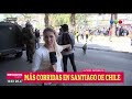 Plaza Italia: Abigail Hermo en el epicentro de las protestas en Chile