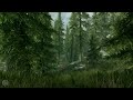 The Elder Scrolls Music & Ambience | Peaceful Forest, 5 Beautiful Scenes with Calm Music Mix, 6 Hrs