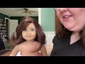 Rewigging American Girl Lindsey Girl of the Year 2001 & Review of BBeauty Lindsey Replica Wig