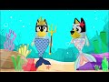 💙 The Little MERMAID BLUEY 💙 Classic Fairy Tales for Kids - disney