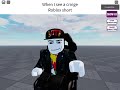 You should reset your character now (Roblox animations)