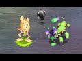 My Singing Monsters - If the OFFICIAL and FANMADE Poison Quads SWAPPED Sounds!!! [ANIMATED]