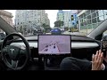 Raw 1x: Union Square on Tesla Full Self-Driving Beta 10.69.2.3