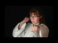 Alison's black belt test in Taekwondo