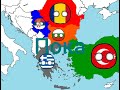 Балканы 2024 2 часть | countryball война