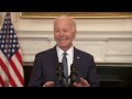 Biden makes remarks on the Middle East