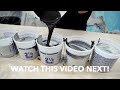 Super Easy Epoxy Countertop Any Beginner Can Do | Black & Gold Epoxy Countertops