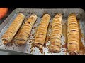 Apple Strudel Recipe | Puff Pastry Apple Strudel | Hot Dessert Recipe | Apple Puff Pastry