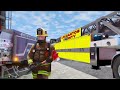 Biggest Tiller Ladder Fire Truck Rescue in GTA 5!