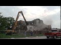 Pleasant Plains High School 1927 Building Demolition 07-03-15