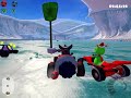 SuperTuxKart 0.9.3 - Ice Hockey Mode (Crushing the Enemy Team)