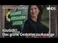 Köstlich: Das grüne Gestotter zu Assange | Tobias Riegel | NDS-Podcast
