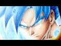 Como Dibujar A Goku SSJ DIOS AZUL  | SSJ GOD BLUE | Dragon Ball Super | Con Colores de Madera