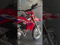 2023 CRF 110 gets a Yoshimura exhaust (before and after)