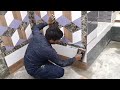 Get Creative with Your Wash Basin: Learn to Cut and Install 3D Wall Tiles