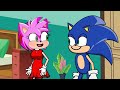 Sonic Baby was a poor student and lost the love of Sonic and Amy Rose | Sonic The Hedgehog 3