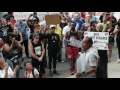 Black Lives Matter rally in Syracuse NY
