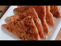 Besan Vegetable Toast Recipe - Just 5 Mins | 5 मिनट में ब्रेड का मज़ेदार नाश्ता | Besan Toast Recipe