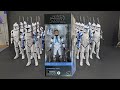Star Wars The Black Series P1 Clone Army/ Introduction to My Channel