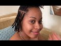 Retightening My DIY Microlocs | 4 point rotation interlocks| #microlocs #diylocs #microlocsjourney