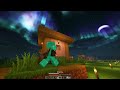 ¡¡¡PLANTAMOS ARBOLES Y LA AURORA BOREAL SE PRESENTA┃SERIE DE MINECRAFT!!!