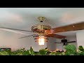 Video Tour of Ceiling Fans in a fan collector's apartment