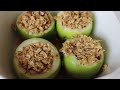 Pine Pollen Stuffed Apple Recipe by Chocolita Chocolate