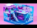 Build Frozen Castle with 2 Bedroom + Water Slide and Icy Pool from Cardboard ❄️ Diy Miniature House