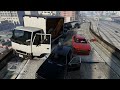 Making npc’s drive off a over pass in GTA 5