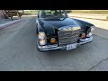 1972 Mercedes-Benz 300SEL 4.5 Functional Video