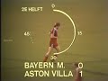 Aston Villa 1-0 Bayern Munchen All Goals & Extended Highlights 1982