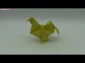 DIY Paper Chicken Making Idea - How To Make Origami Hen - How To Fold A Paper Hen Easy Tutorial