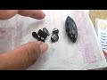 Natural black jewelry, Like carbonado stone