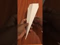 How to make a paper aeroplanes at home