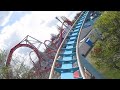 Shockwave Front Row on-ride HD POV Drayton Manor