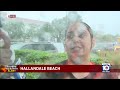Significant flooding seen in Hallandale Beach