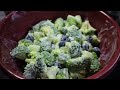 Delicious Broccoli and Blueberry Salad - Twisted Mikes