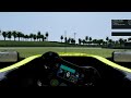 How not to rejoin the race track...