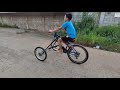 turn your bike into 3WD reverse trike