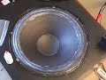 VELODYNE ULD 18 INCH SUBWOOFER REPAIR AND TEST