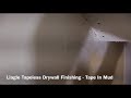 Tapeless Fixing a 2” Gap - Liagle tape in mud- Finish drywall without tape, repair drywall cracks