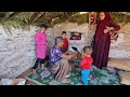 Iranian Tribal Life: Zaleikha's Endeavors inHarvesting Wheat and Crafting a Mud BrickHouse