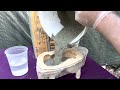 How to properly use pre-mix cement for concrete statuary.