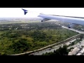 Flight Landing: View from inside
