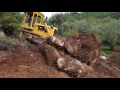 Caterpillar D6c vs Rocks