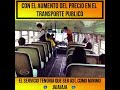 Si todos los transportes te dieran un trato de aerolinea.