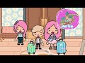 Mom's Twin Sister Adopted Us After Our Mom Left | Toca Life Story | Toca Boca