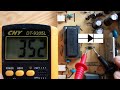 Testing Ceramic Capacitors & SMD Diodes with a multimeter - smd capacitor test